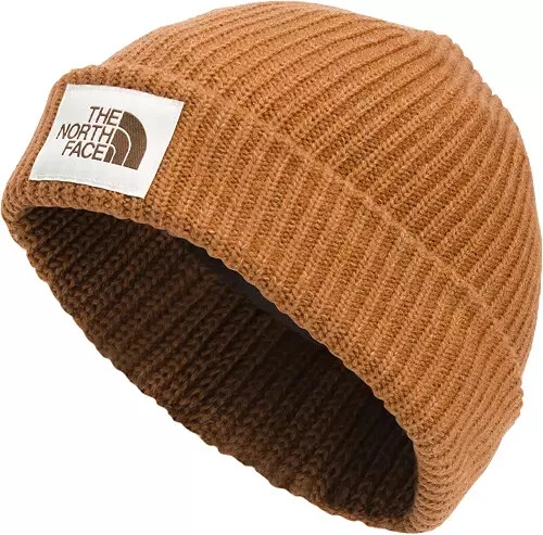 New the North Face Hat Salty Dog Beanie Warm Timber Tan - One Size Fits All