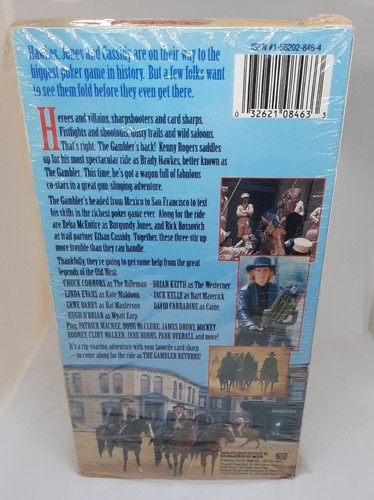 ๐ฅ The Gambler Lot Of 3 VHS Movies #1 & The luck of the draw & Playing for keeps - Picture 9 of 10