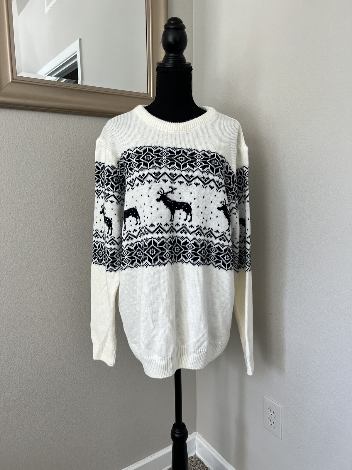 Pull u0026amp; Bear Crewneck Christmas Sweater XL | eBay