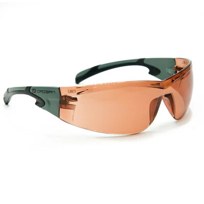 Daisan Fahrradbrille Sportbrille kontrastverstärkende orange Gläser 100% - Bild 1 von 4