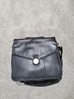 Dell 13 x 12” Business Travel Laptop Padded Bag Premium Black Leather Deluxe