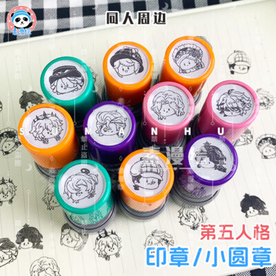 Identity   Creativity Seal Cosplay Stamper Commemorate Gift Signet Anime Decor