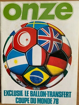 REVUE FOOT : ONZE N° 31 ARGENTINE 78 TOUTES LES PHOTOS DE LA