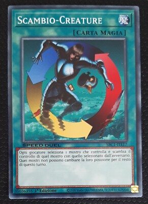 SCAMBIO CREATURE Speed Duel auf Italienisch SBC1-ITE17 Common YUGIOH
