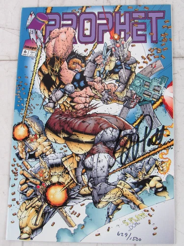 Prophet #6 June 1994 Image Comics Signed by Stephen Platt with COA 629/1500
