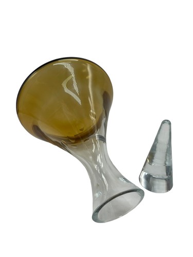 Decanter cristallo Evolution Waterford grande piramide 9,25” nuovo senza scatola barware - Foto 7 di 10