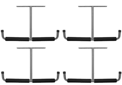 4 ea Crawford 13010 Deluxe Overhead Garage Lumber Storage Hooks Brackets