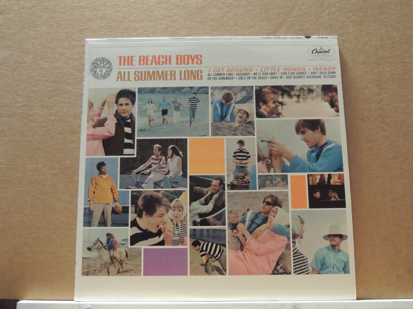 THE BEACH BOYS “ALL SUMMER LONG” MONO LP 1964