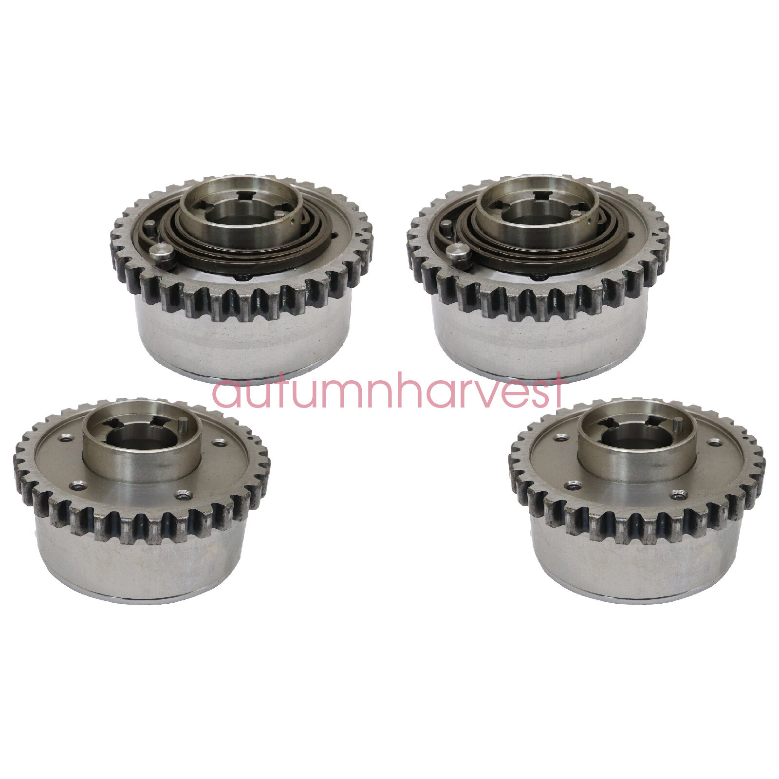 4Pcs Camshaft Phaser Inlet & Outlet Fit Maserati Quattroporte Ghibli S 3.0L NEW