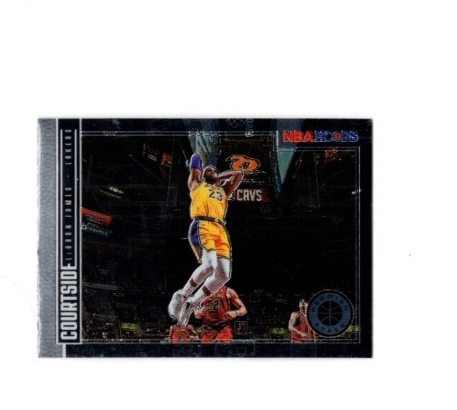 2019/20 Panini NBA Hoops Premium Stock Courtside Lebron