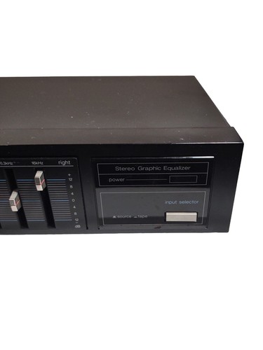 Panasonic SH-254 Black Vintage Stereo 7-Band Graphic Equalizer - Picture 15 of 20