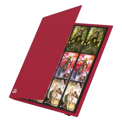 Ultimate Guard 12-Pocket QuadRow FlexXfolio Red