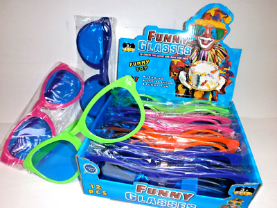 6 x Party Brille ''Jumbo-Brille'' 26 cm - Riesenbrille, Party - Festivals   R 7