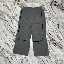 Columbia Sportswear Kid's Unisex Gray Snow Pants Size 4T Vertex Insulated