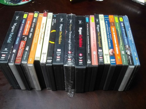 RICHARD WAGNER LIBRARY~20 VG/C DVD SET~PERFORMED BY VARIOUS ORCHESTRA'S & ACTORS - Imagen 9 de 11
