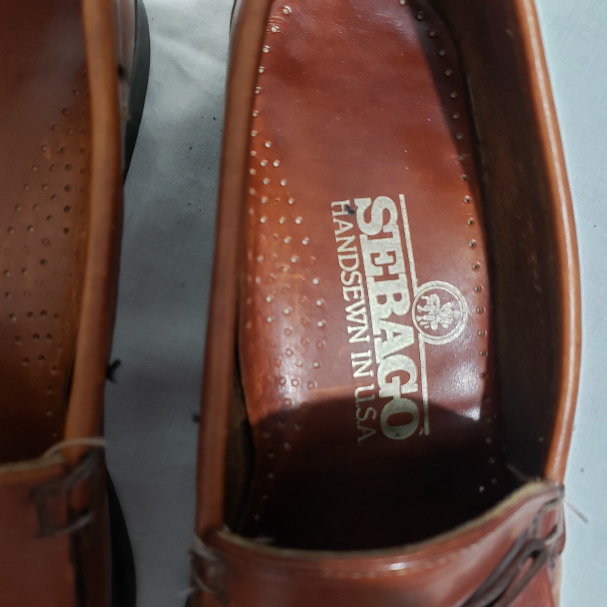 Sebago Handsewn Tassel Brown Classic Loafers Size 9.5 Sebago Classic Will Tassel Loafers | Burgundy | US Stockists main image 4