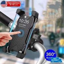 Motorcycle Bike Handlebar Mount Holder Bicycle For iPhone Samsung Cell Phone GPS