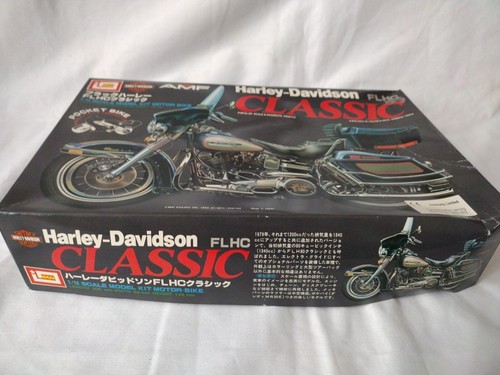 IMAI 1/12 scale Harley Davidson FLHC Classic Motorbike kit c1983 Japan UNUSED - Picture 5 of 6