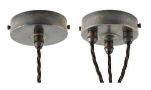 Multi Drop Ceiling Rose Multi Outlet Industrial Ceiling Rose