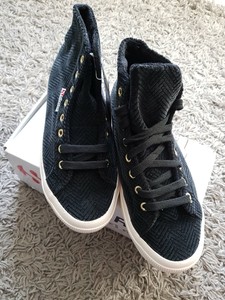 superga velvet green