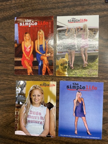 Set completo adesivi The Simple Life Vending 2004 Paris Hilton Nicole Ritchie - Foto 4 di 6