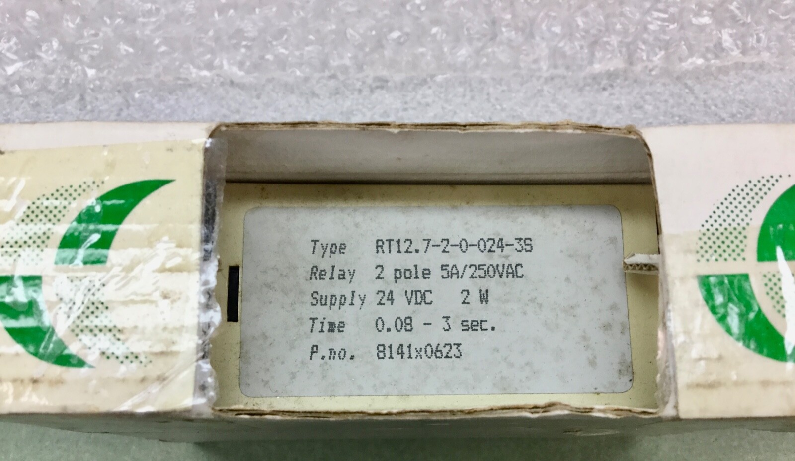 C-MAC RT12.7-2-0-024-3S 11-PIN TIME DELAY RELAY 250VAC .08-3 SECOND NEW ...