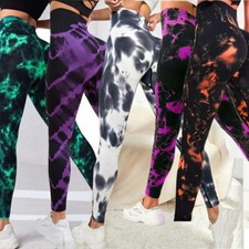 Womens Ultra Soft High Waisted Workout Leggings Tummy Control Pilates Yoga Pants