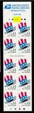 # 3268A US Postage Stamps Booklet H RATE TOP HAT