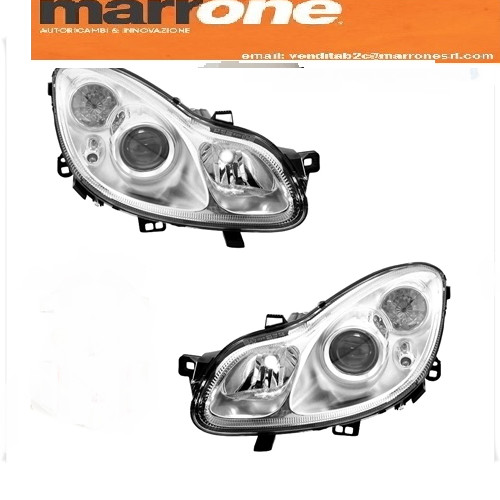 FARO-FANALE ANTERIORE SX FORD FOCUS 2004-2008 PARABOLA NERA TOP QUALITY