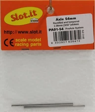 Slot It SIPA01-54 3/32 54mm Axle Tempered & Rectified 1/32 Slot Car Part