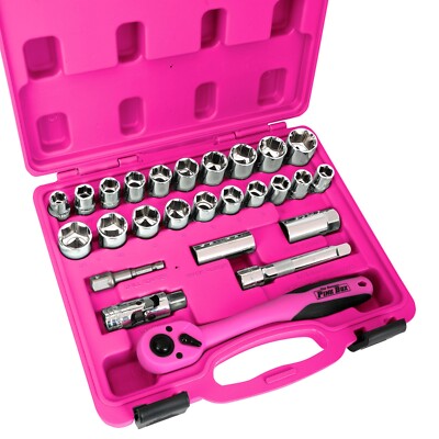26-Piece 1/2-in Drive Socket Set | 1/2in | 6 Point | Standard