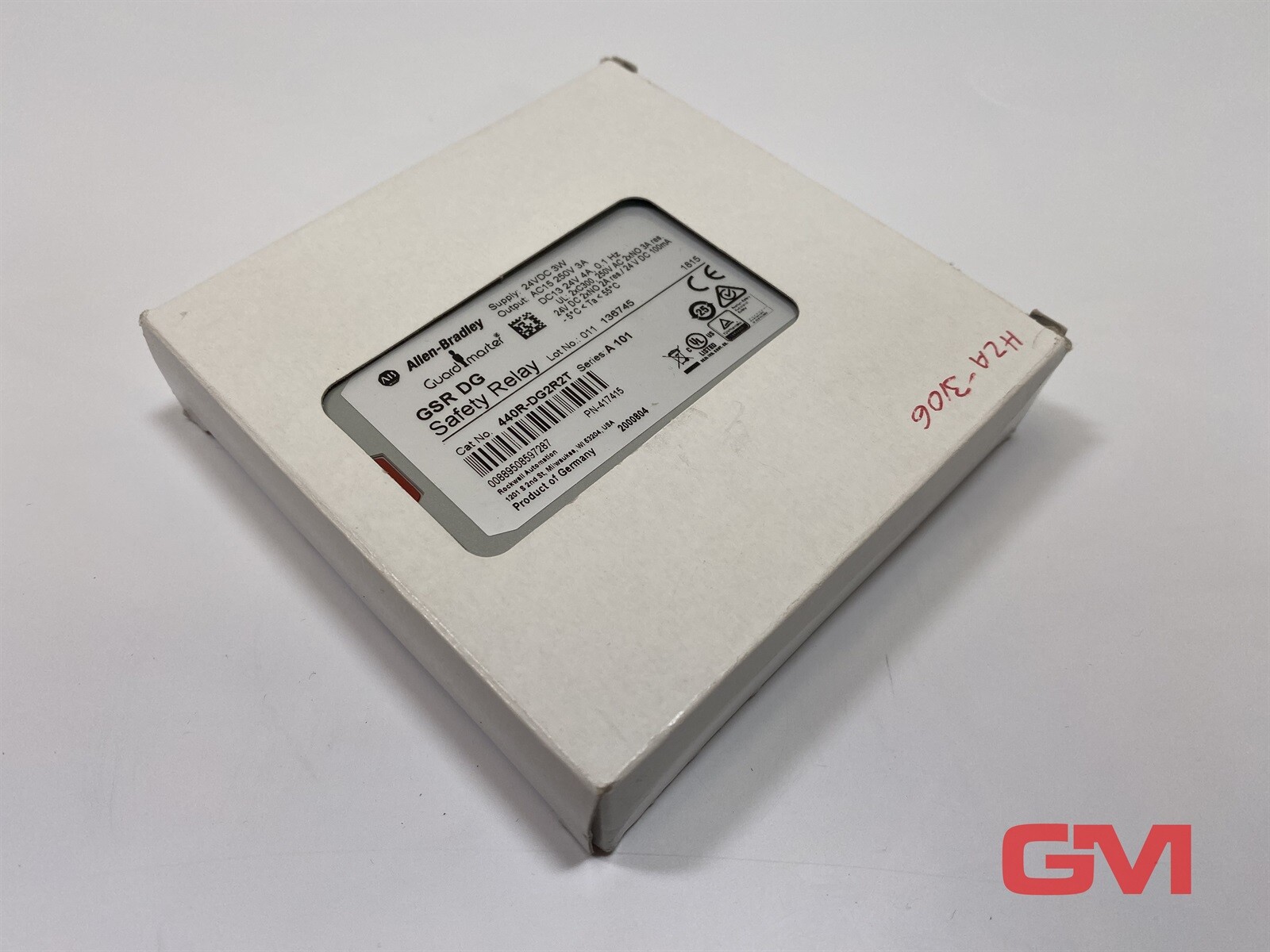 Allen-Bradley Safety Relay 440R-DG2R2T Guardmaster GSR DG Safety Relay A101