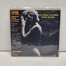 A Touch of Class Love Means Everything CD Mini LP PCD-23803 Pvine Japan Obi