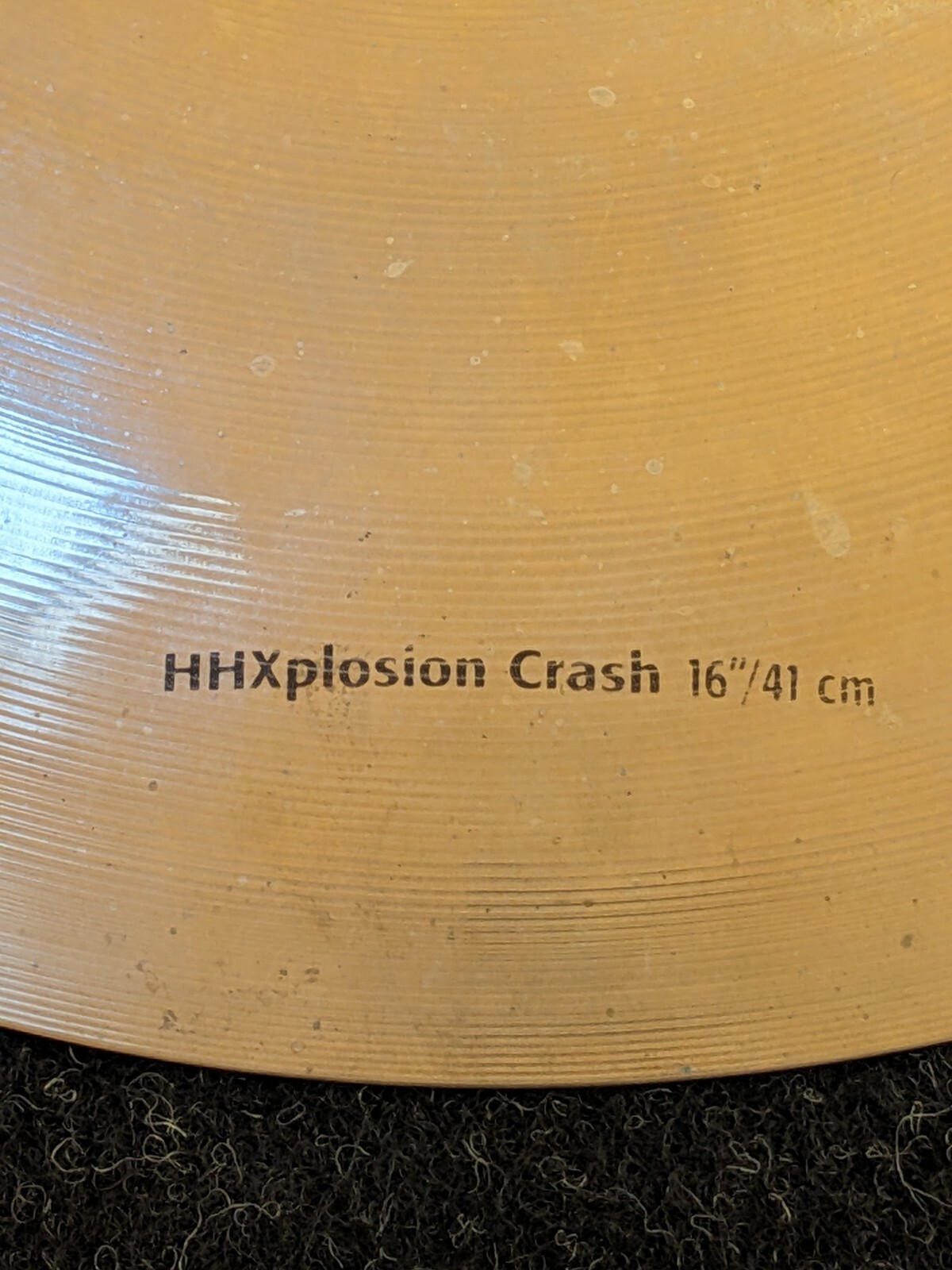 Crash Cymbal Sign Sabian HHXplosion 16in Crash Cymbal | eBay UK