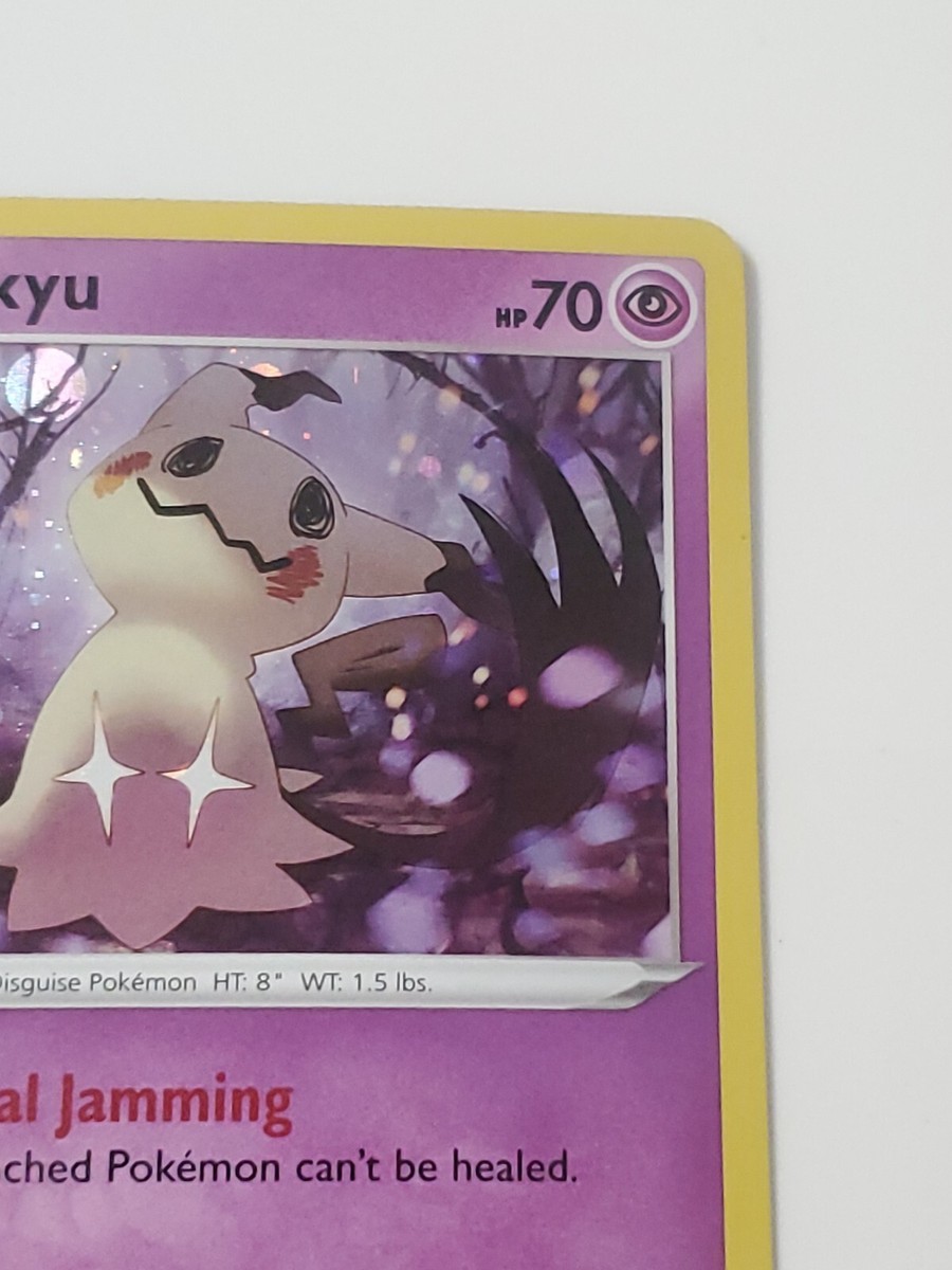 Pokémon TCG N0. 778 Mimikyu Darkness Ablaze Cosmos Holographic foil Rare  card!!