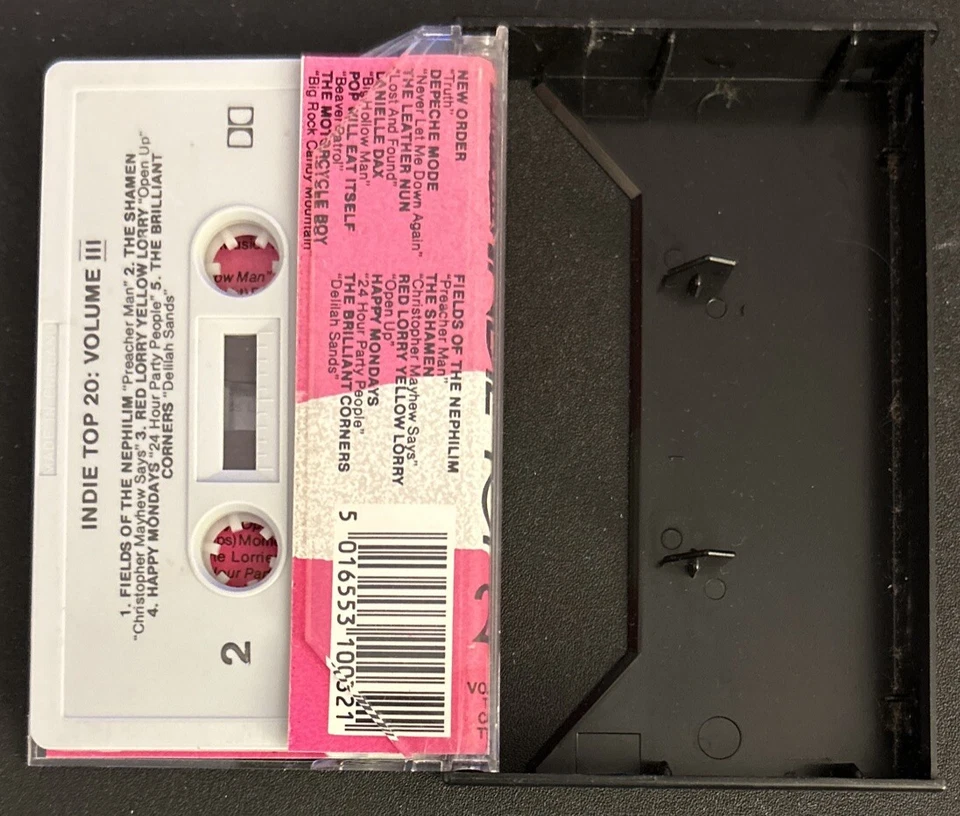 Melody Maker Indie Top 20 Cassette New Order Depeche Mode Leather Nun The Shamen - Image 4 of 4
