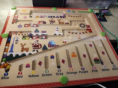 Magnetic Board For Counting And Colors
