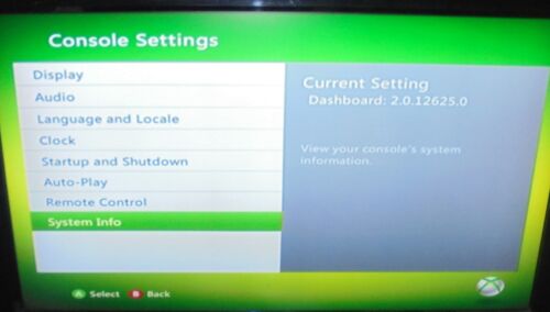 XBOX 360 Early Dashboard NXE Kinect 2.0.12625.0 12625 Xenon Motherboard *WORKS* - Picture 6 of 12