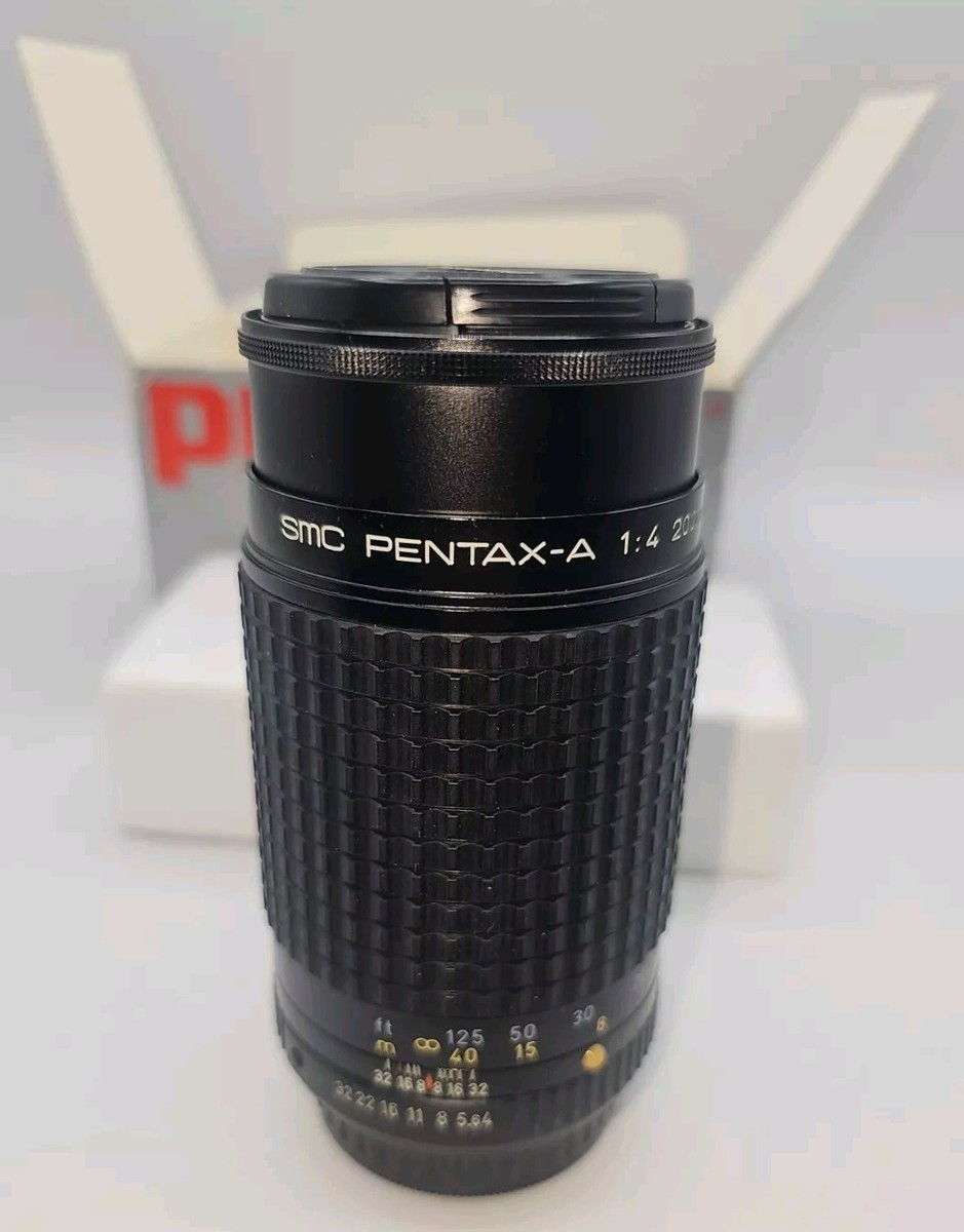 Pentax SMC A 200mm f4 Lens In Box SEE DESCRIPTION | eBay