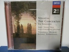 RICHARD STRAUSS - The Concertos - 2 CD Set - Mint Condition - E21-1900