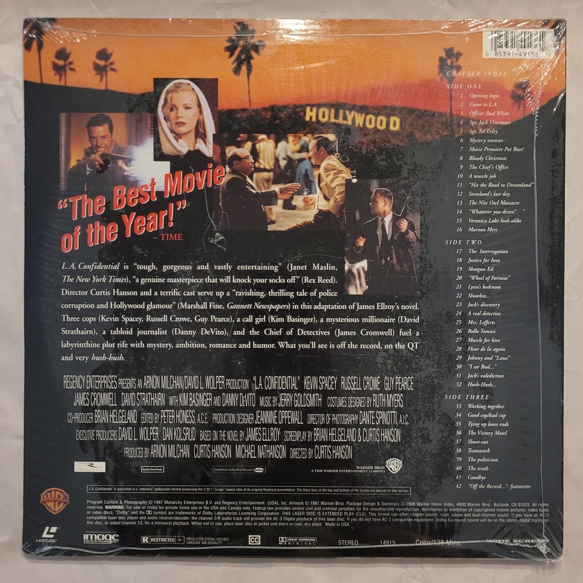 L.A. Confidential (Laserdisc) for sale online | eBay