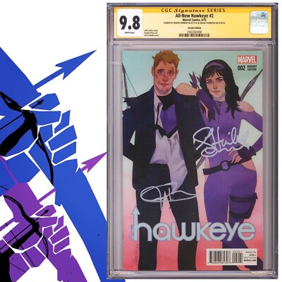 お*ん様 MARVEL HAWKEYE ジェレミー＆ヘイリー サイン入りフォト s-l400.jpg