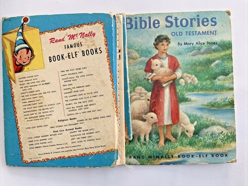 Bible Stories Old Testament by Mary Alice Jones A Rand McNally 📕 - Imagen 12 de 12