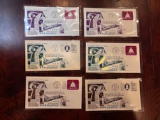 STS-6 SPACE VOYAGE SSME #2012 Challenger 6 Covers Complete Space Shuttle !!