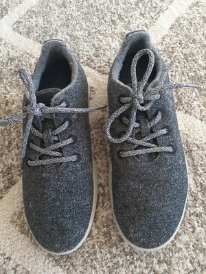 Allbirds Men’s Lace-up Wool Runners Athletic Sneakers Grey 11 Allbirds Sneakers Mens 11 Gray Merino Wool Runners Lace Up  main image 4
