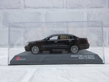 1:43 Kyosho J Collection Nissan Cima F50 Late Version Black Diecast Model Car