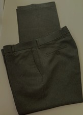 Vintage Mens LEVI'S ACTION SLACKS Pants GRAY Trousers 36 x 28.5 Polyester