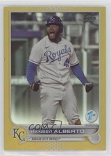 2022 Topps Series 1 1st Edition Gold Hanser Alberto #53 0u46