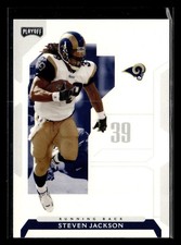 Steven Jackson 2006 Playoff NFL Playoffs #58 St. Louis Rams *203B