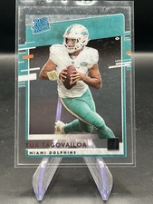 2020 Panini Chronicles - Clearly Donruss Rated Rookie #RR-TT Tua Tagovailoa (RC)